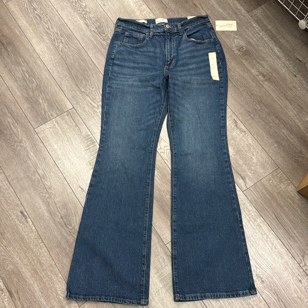 Universal Thread Goods Co. high rise flare blue jeans stretch size 10 regular